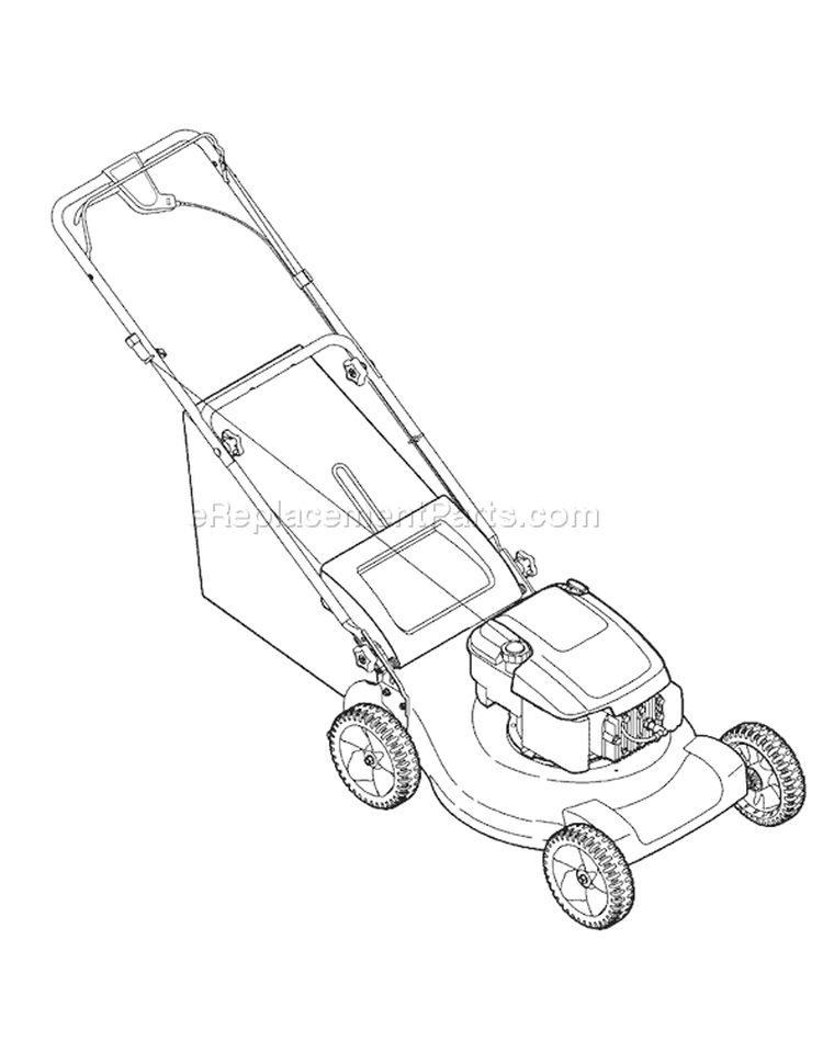 Page C Diagram and Parts List for 12AV829C755 2006 Yard Man Lawn Mower